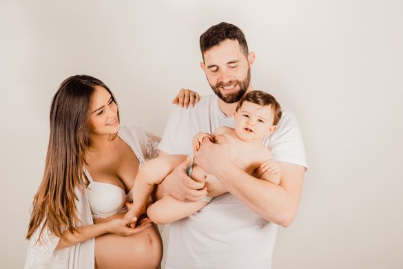 fotógrafo embarazo reportaje familia estudio exterior Ponferrada