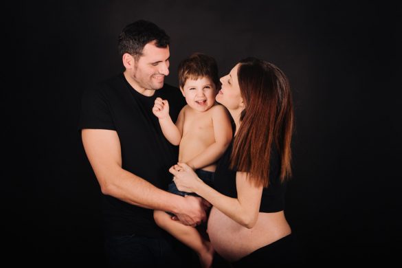 fotógrafo embarazo reportaje familia estudio exterior Ponferrada