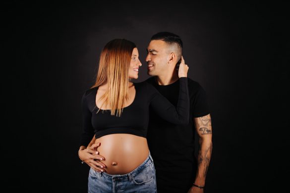 fotógrafo embarazo reportaje familia estudio exterior Ponferrada