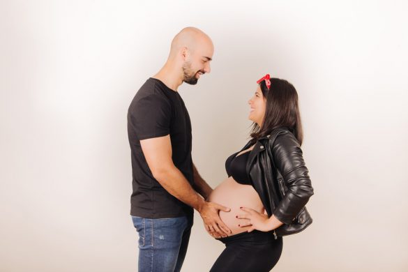 fotógrafo embarazo reportaje familia estudio exterior Ponferrada