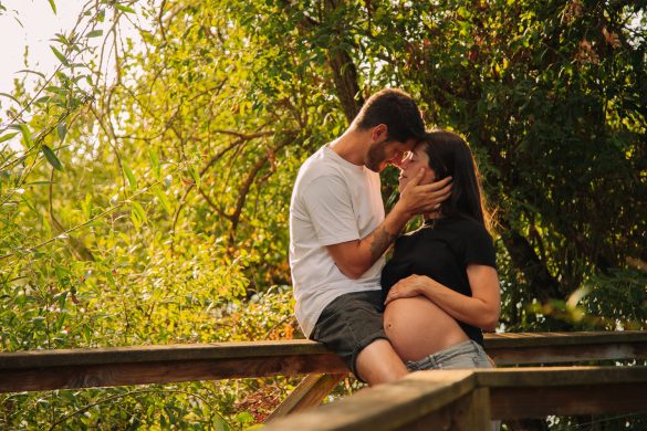 fotógrafo embarazo reportaje familia estudio exterior Ponferrada