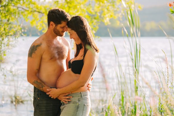 fotógrafo embarazo reportaje familia estudio exterior Ponferrada