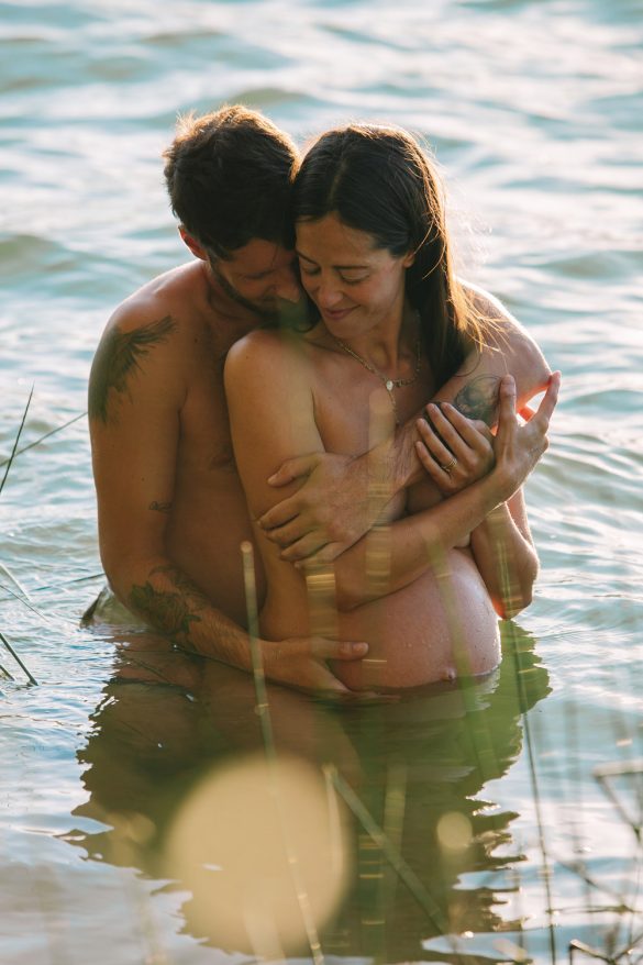 fotógrafo embarazo reportaje familia estudio exterior Ponferrada